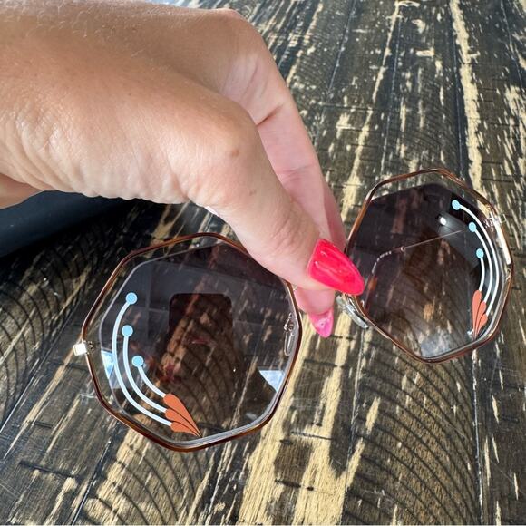 CHLOÉ - Abstract Frame Sunglasses main image 4